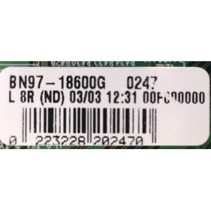 MAIN PARA MONITOR SAMSUNG / NUMERO DE PARTE BN94-16896K / BN41-02866B / BN9416869K / 16896K / BN97--18600G / PANEL CY-MA320HGAV2H / MODELO LS32A700NWNXZA AA01